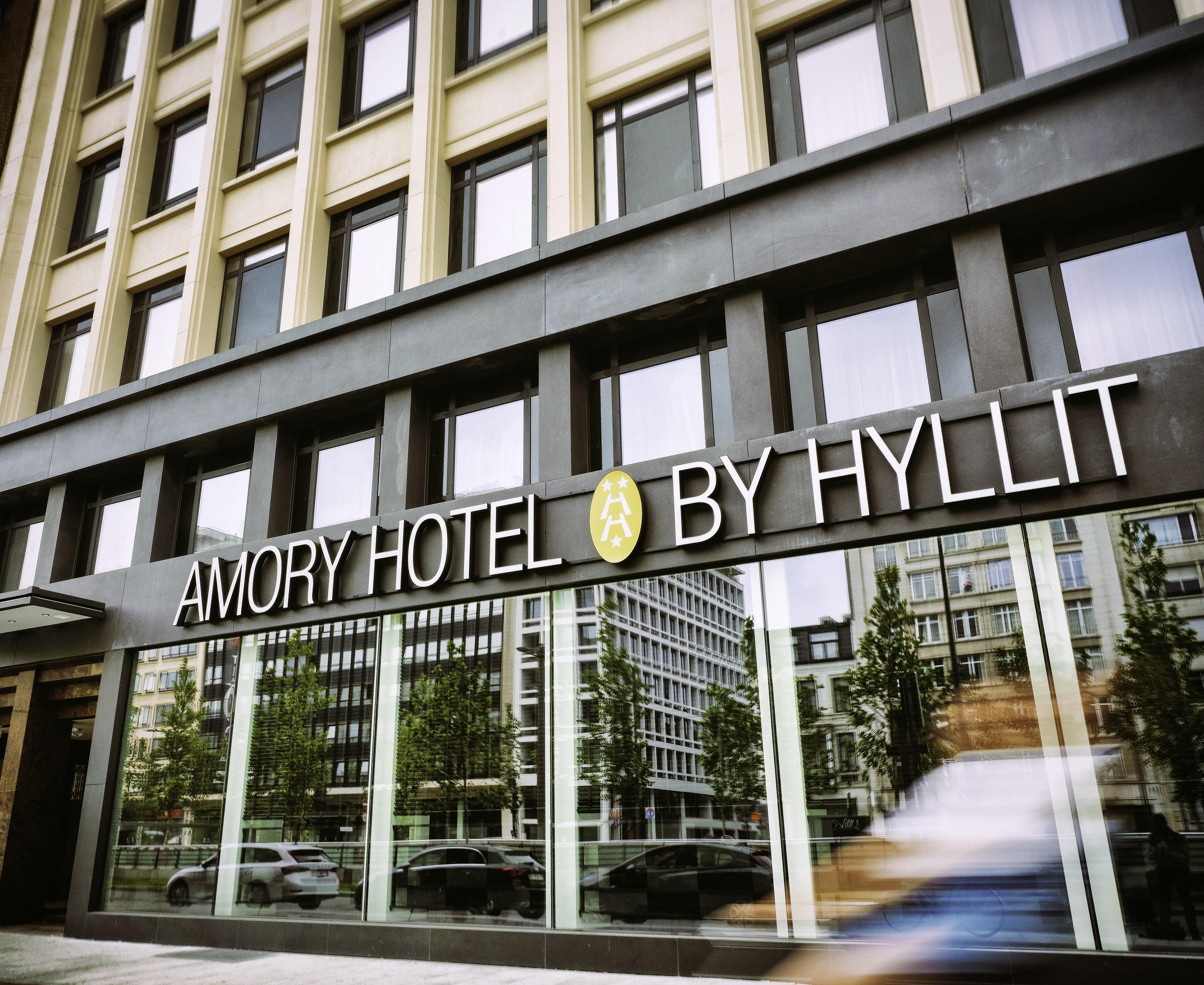 Amory Hotel By Hyllit Antwerpia Zewnętrze zdjęcie